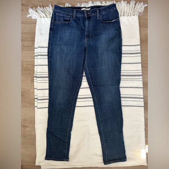 Levi’s 721 High Rise Skinny Jean - Blue - Size 33 - Picture 5 of 5